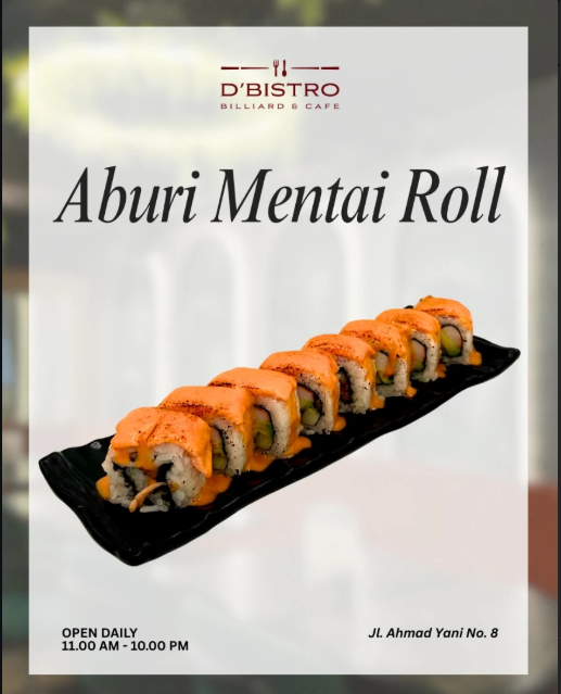 Aburi Mentai Roll