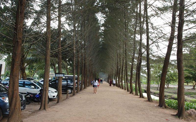 Area Parkir Kendaraan yang Luas