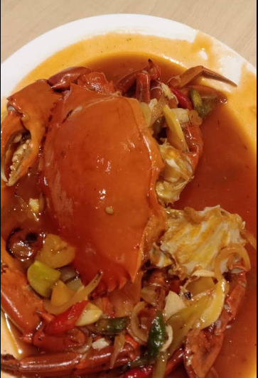 Kepiting Saus Padang