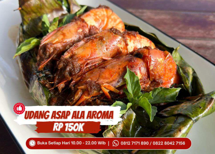 Udang Asap Ala Aroma